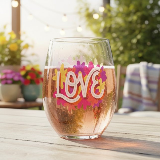 Sans Pied AMOUR Verre à vin impeccable (Créateur téléchargé)