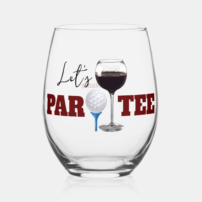 Sans Pied FER TEE Verre à vin Stemless (Recto)
