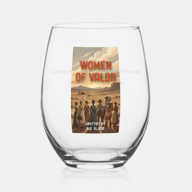 Sans Pied Verre à vin Femmes de Valeur (Recto)