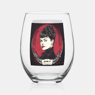 Sans Pied Verre à vin Lizzie Borden