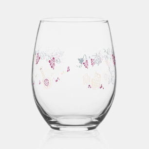 Sans Pied Verre à vin rouge