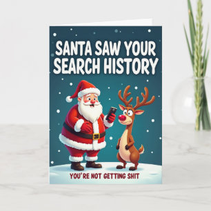 Santa a vu votre carte d'historique