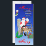 Santa and Friends 2<br><div class="desc">Let Santa and Friends 2 help you help make someone’s Christmas extra special, with sketchart26 original design painted digital in Coral Paint Shop Pro, Wednesday 13th October 2010. The design Objets Santa standing alongside a large polar bear, with the red nose reindeer, with a lovely green background and red boarder...</div>