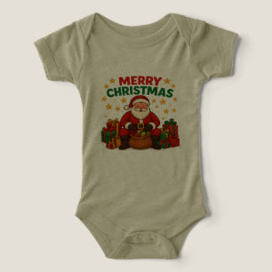 Santa Baby Une Pièce – Cadeaux de Noël joyeux