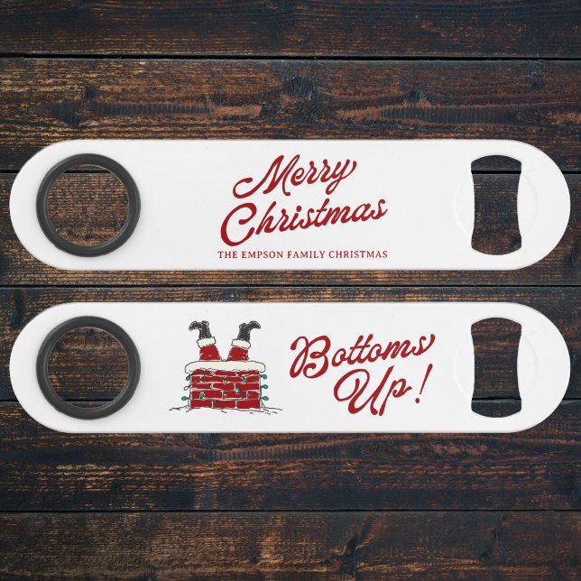 Santa Bottoms Up Drôle de fête de Noël (Créateur téléchargé)