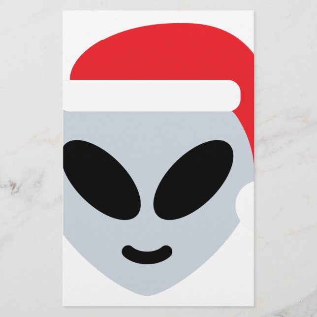 santa claus alien emoji (Devant)