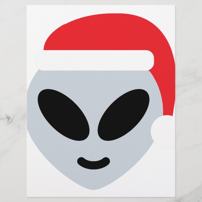 santa claus alien emoji (Devant)
