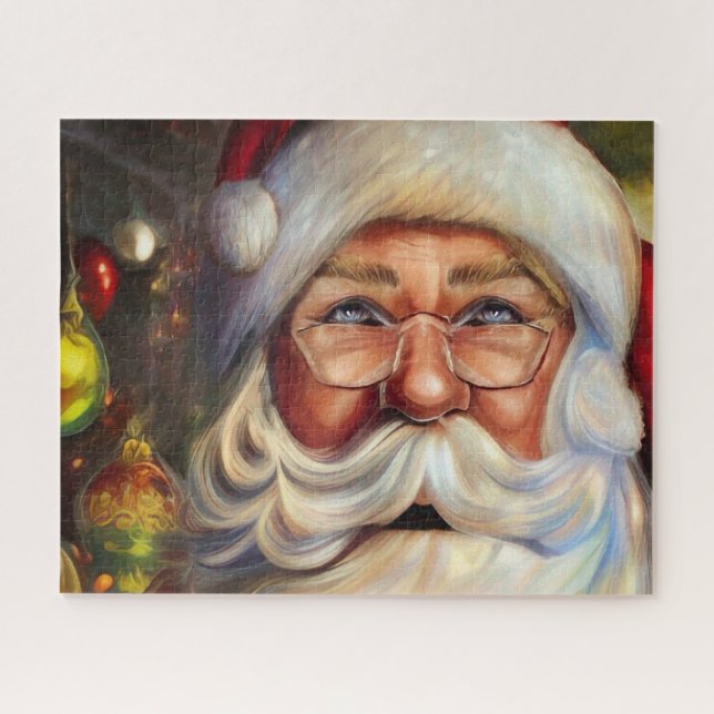 SANTA CLAUS ART JIGSAW PUZZLE (Horizontal)