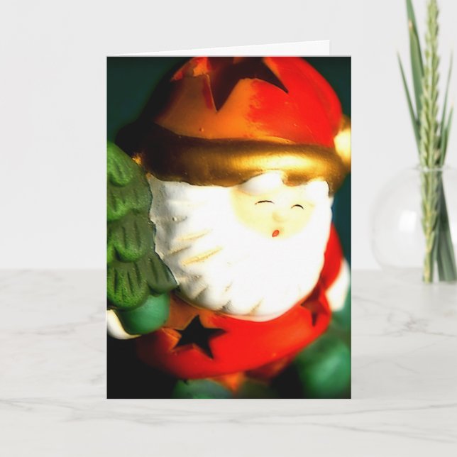 Santa Claus - Carte de Noël (Devant)