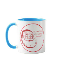 Santa Claus Christmas Coffee Mug Cute & Funny