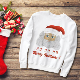 Santa Claus HO HO Joyeux Sweat de Noël laid