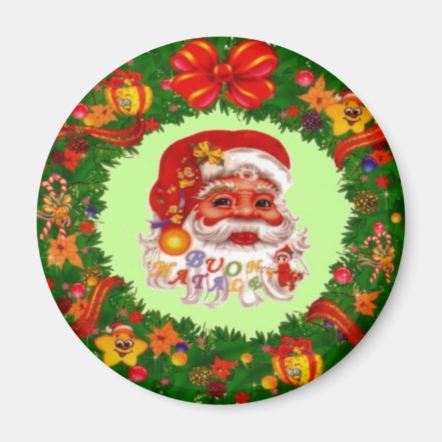Santa Claus Magnet (Devant)