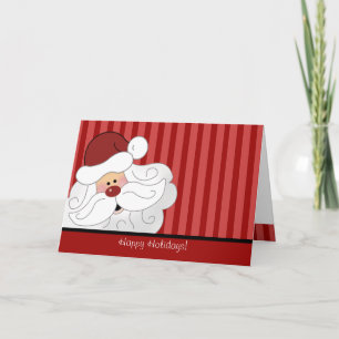 SANTA CLAUS Noël Carte pliée