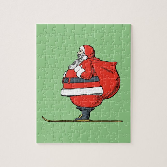 SANTA CLAUS NOËL PUZZLE (Vertical)