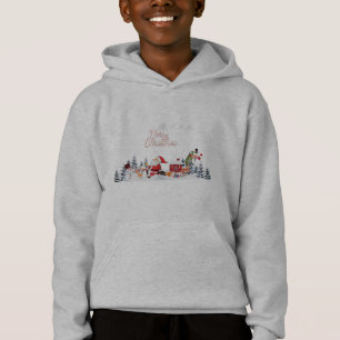 Santa Claus, Snowman Merry Christmas Holiday