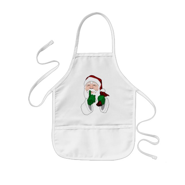 Santa Clause Apron Les tabliers de Noël personnali (Devant)