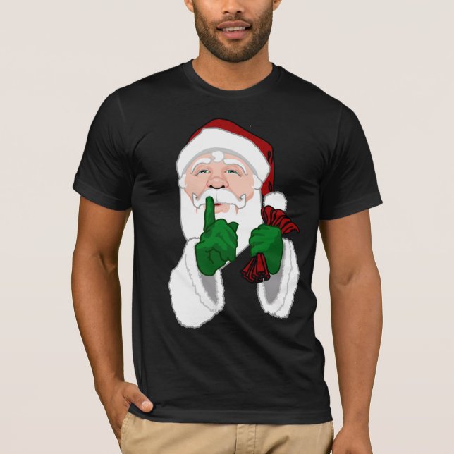 Santa Clause Chemises Amusants T-shirts Père Noël  (Devant)