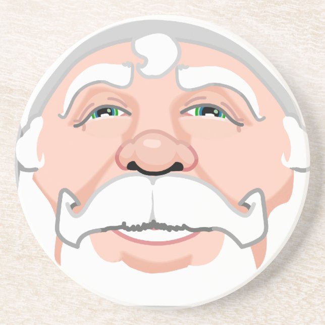 Santa Clause Dessous de verre Festive Dessous de v (Devant)