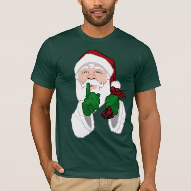Santa Clause Shirts Amusants Père Noël T-shirts et (Devant)
