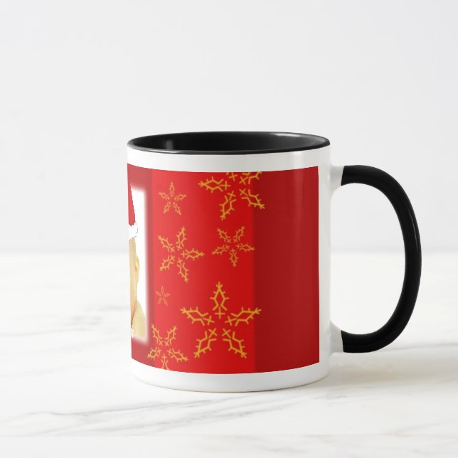Santa Hat Baby Photo Frame Mug (Droite)
