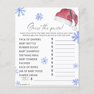 Santa hat - Devinez le prix Jeu