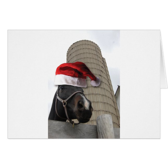 Santa Hat Horsey (Devant horizontal)