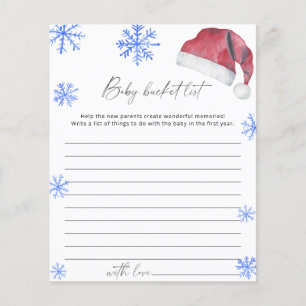 Santa hat - jeu de liste de seaux