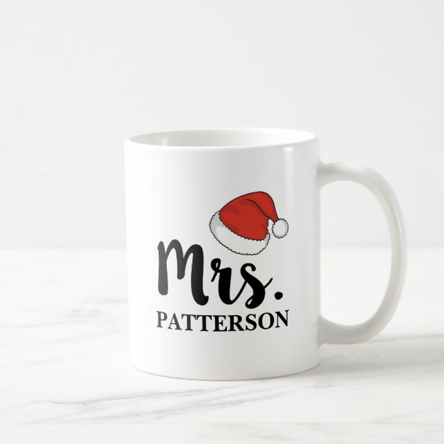 Santa Hat Mme Mug (Droite)