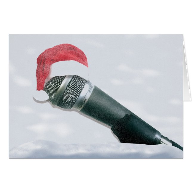 Santa hat vieux Microphone (Devant horizontal)