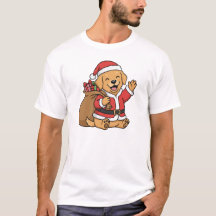 Santa Paws arrive en ville Sweat à capuche de Noël