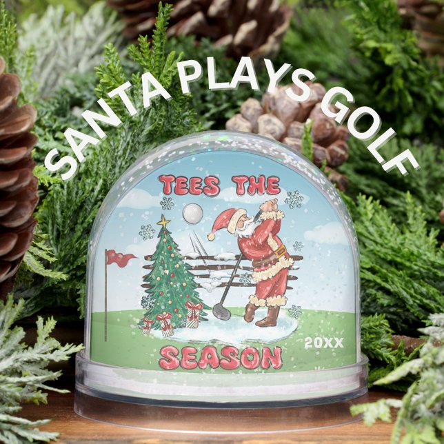 SANTA PLAYS GOLF TEES THE SEASON (Créateur téléchargé)