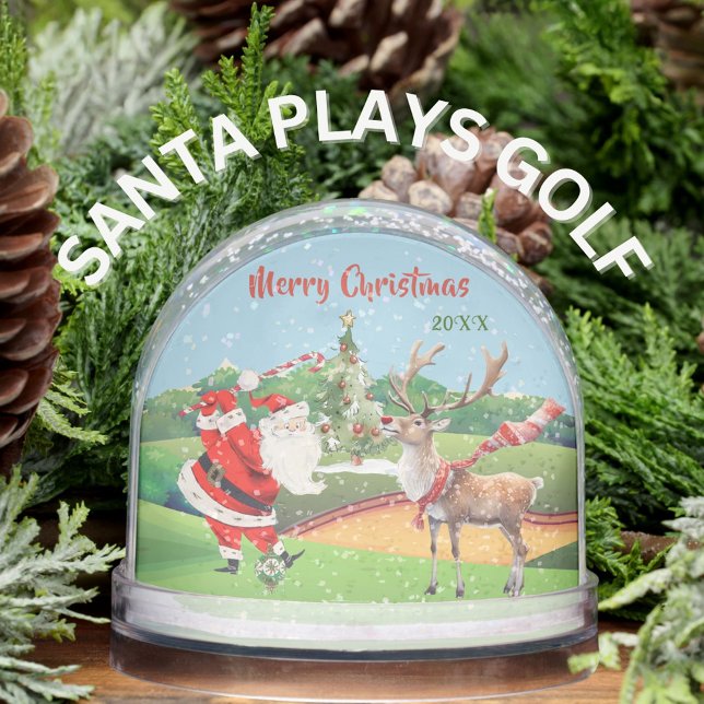 SANTA PLAYS GOLF WITH REINDEER  (Créateur téléchargé)