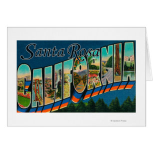 Santa Rosa, la Californie - grandes scènes de