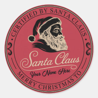 ✒️ Santa’s Signature Stamp Sticker