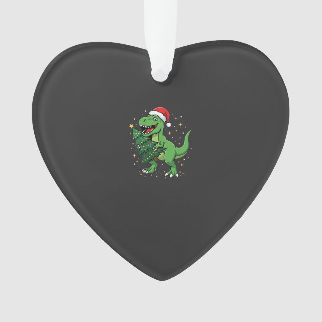 Santa T Rex Dinosaure de Noël (devant)