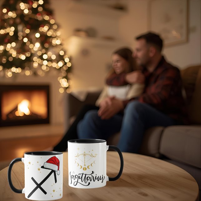 Santa Zodiac Sagittarius Mug (Créateur téléchargé)