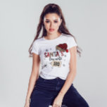 Santas favori ho - Funny Christmas Tshirt<br><div class="desc">Santas favori ho - Funny Christmas Tshirt. Père Noël favori ho - Drôle Tee - shirt de Noël.</div>