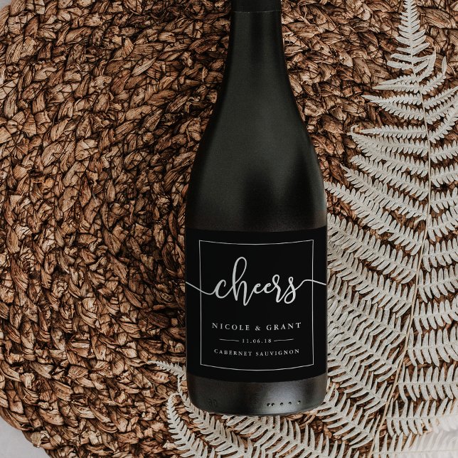 Santé | Mariage Favor Vins Étiquettes (Créateur téléchargé)