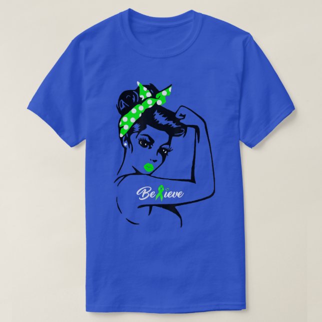 Santé mentale Guerrier Tshirt Sensibilisation Tee  (Design devant)