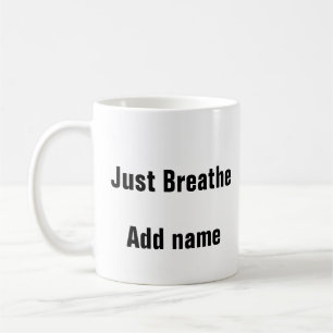 Santé mentale Respirer le calme Mug