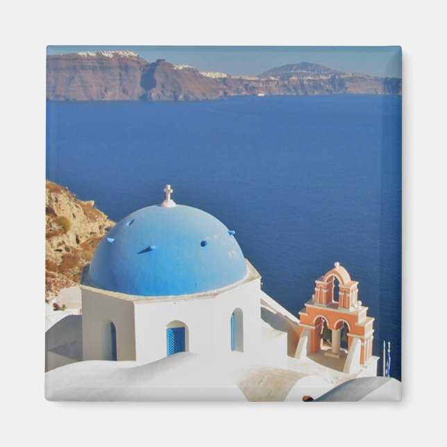 Santorin de Oia Magnet (Devant)