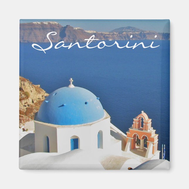 Santorin de Oia Magnet (Devant)
