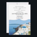 Santorin Grèce Faire-part de mariage Retro<br><div class="desc">Présentant la carte Faire-part de mariage Santorin captivante, a donné vie avec des couleurs rétro vibrantes! Voici le paysage majestueux de Santorin qui a honoré cette invitation exquise. La personnalisation est essentielle - adaptez le texte sans effort pour l'harmoniser avec les spécificités de votre mariage. Sélectionnez parmi un tableau de...</div>