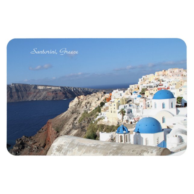 Santorin, Grèce, Oia, Photographie, Magnet (Horizontal)