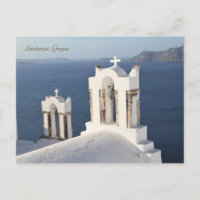 Santorin, Grèce, Photographie, Carte postale