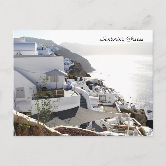 Santorin, Grèce, Photographie, Carte postale (Devant)