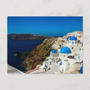 Santorin, Les Îles Grecques - Carte Postale
