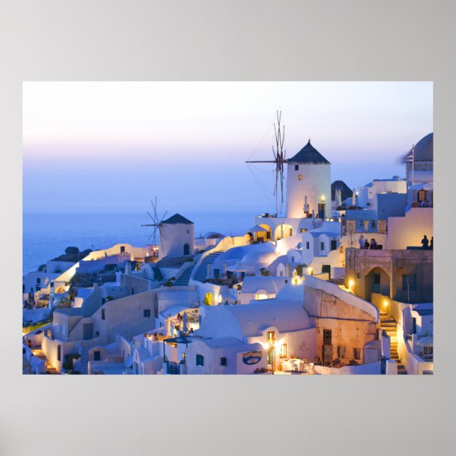 Santorini Poster (Devant)