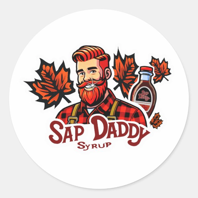 Sap Daddy Sticker (Devant)