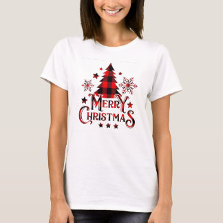 Sapin de Noël – Conception de T-Shirt Joyeux Noël